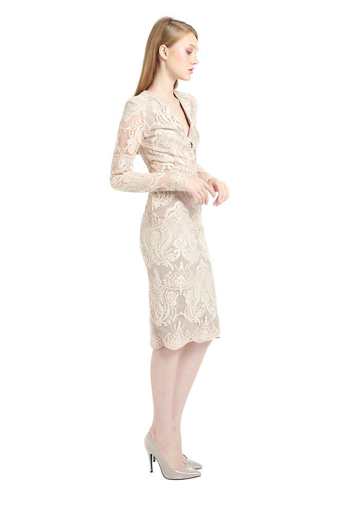 side view of the dress